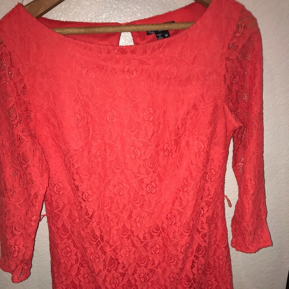 Like new barely worn red dress. - Picture 3 of 4